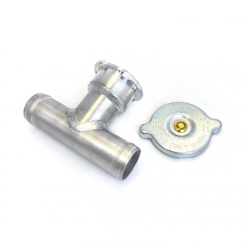 MAXSPEC Aluminium Coolant Filler Neck Tee for Reliant Scimitar SS1 Sabre 1800Ti - Image 2